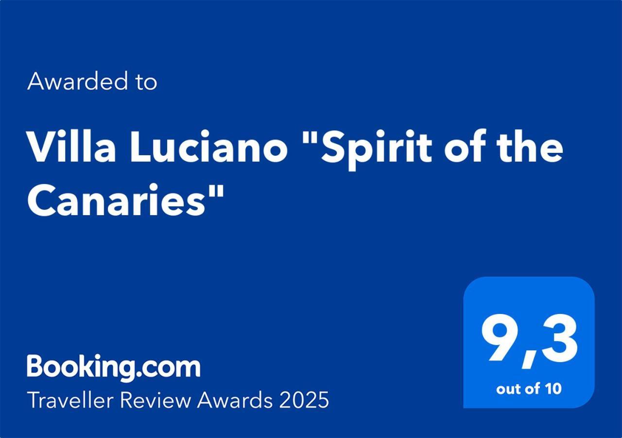 Villa Luciano "Spirit Of The Canaries" Tías Eksteriør billede